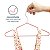 CJ 15 CABIDES INFANTIS METAL E PVC MINI FINESSE - OIKOS ROSA - Imagem 4