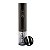 SACA-ROLHA ELETRICO ACO INOX PRETO 4,5X4,5X22,5CM - Imagem 1