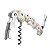 SACA-ROLHA GARÇON ACO INOX BRANCO 11X1,5X3CM - Imagem 1