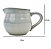 VASO JARRA CERAMICA AZUL COM ALCA 12cm - Imagem 3
