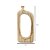 VASO DECORATIVO MADEIRA NATURAL 40X20X5CM - Imagem 3