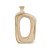 VASO DECORATIVO MADEIRA NATURAL  30X17X5CM - Imagem 1