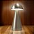 LUMINARIA DE MESA USB METAL PRATA COM LED 20CM - Imagem 2