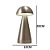 LUMINARIA DE MESA USB METAL PRATA COM LED 20CM - Imagem 3