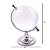 GLOBO TERRESTRE DECORATIVO CRISTAL INCOLOR 6X7X9,5CM - Imagem 3