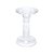 CASTICAL DECORATIVO EM VIDRO TRANPARENTE 15CM - Imagem 1