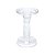 CASTICAL DECORATIVO EM VIDRO TRANSPARENTE 20CM - Imagem 1
