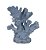 ESCULTURA CORAL DECOR POLIRESINA AZUL 22,5cm (FLORARTE) - Imagem 1