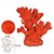 ESCULTURA CORAL DECOR POLIRESINA VERMELHO 22,5cm (FLORARTE) - Imagem 2