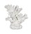 ESCULTURA CORAL DECOR POLIRESINA BRANCO 22,5cm (FLORARTE) - Imagem 1
