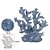 ESCULTURA CORAL DECOR POLIRESINA AZUL 23cm (FLORARTE) - Imagem 3