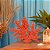 ESCULTURA CORAL DECOR POLIRESINA VERMELHO 27cm (FLORARTE) - Imagem 2