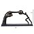 ESCULTURA DECOR POLIRESINA HOMEM PTO 19X39,8X9,6cm FLORARTE - Imagem 3