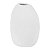VASO DECORATIVO CERAMICA BRANCO 11X8X7cm FLORARTE - Imagem 1