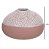 VASO DECORATIVO CERAMICA TERRACOTA 6,3X9,3X8,8cm FLORARTE - Imagem 3