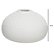 VASO DECORATIVO CERAMICA BRANCO 6,3X9,3X8,8cm FLORARTE - Imagem 3
