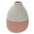 VASO DECORATIVO CERAMICA TERRACOTA 9,4X7,5X7cm FLORARTE - Imagem 1