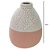 VASO DECORATIVO CERAMICA TERRACOTA 9,4X7,5X7cm FLORARTE - Imagem 3