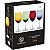 JG 2PÇ TAÇAS AGUA HOME&CO OPUS VIDRO AMBAR - 590ml - Imagem 4