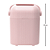 LIXEIRA ANTIODOR PARA FRALDAS ROSA 36 X 30CM BUBA - Imagem 4