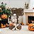 ESCULTURA DECORATIVA EM RESINA CAVEIRA SOMBRIA HALLOWEEN - Imagem 2