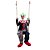 PALHACO DECORATIVO MIKE SON LUZ MOVIMENTO 135CM HALLOWEEN - Imagem 1
