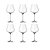 Jg 6 Taças de Cristal Bohemia Burgundy Limosa Gastro 740ml - Imagem 1