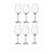 Jg 6 Taças Cristal Agua Vinho Burgundy Gastro 650ml - Bohemia - Imagem 1