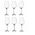 Jogo 6 taças para vinho Limosa em cristal Bohemia 500ml - Imagem 1