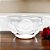 VASO EM VIDRO C\ DETALHE EM FLORES TRANSPARENTE MURANO 26CM - Imagem 2