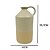 VASO DECORATIVO CERAMICA VERDE E BEGE 25,7CM - Imagem 3