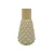 VASO DECORATIVO CERAMICA VERDE E BEGE 19,6CM - Imagem 1