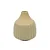VASO DECORATIVO CERAMICA VERDE E BEGE 11,9CM - Imagem 1
