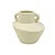 VASO DECORATIVO CERAMICA VERDE COM ALÇA - 12CM - Imagem 1