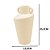 VASO DECORATIVO CERAMICA BEGE 25,2CM - Imagem 3