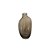 VASO DE VIDRO ORGANICO MARROM DECORATIVO - 21CM - Imagem 3