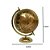 GLOBO TERRESTRE DECORATIVO METAL DOURADO 27,94CM - Imagem 3