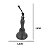 ESCULTURA DECORATIVA SINO EM FERRO PRETO 13CM - Imagem 3