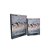 CJ DE LIVROS CAIXA DECORATIVO NATURE BRANCO E AZUL 2PCS - Imagem 1