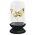 ESCULTURA NA REDOMA DE VIDRO BORBOLETA DECOR RESINA 31,5cm - Imagem 1