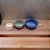 PETISQUEIRA DE BAMBOO E CERAMICA C/3 BOWLS AZUL BEGE E VERDE - Imagem 2
