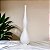VASO DECOR VIDRO TRANSPARENTE FOSCO 45CMX11CM FLORARTE - Imagem 2