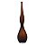 VASO DECOR VIDRO MARROM FOSCO 45CMX11CM FLORARTE - Imagem 1