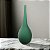 VASO DECOR VIDRO VERDE FOSCO 39CMX13CM FLORARTE - Imagem 2