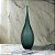 VASO DECOR VIDRO VERDE FOSCO 50CMX15,5CM FLORARTE - Imagem 2