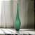 VASO DECOR VIDRO VERDE FOSCO 48CMX11CM FLORARTE - Imagem 2