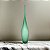 VASO DECOR VIDRO VERDE FOSCO 60CMX12CM FLORARTE - Imagem 2