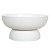 VASO DECOR CERAMICA BRANCO 13CMX26,5CM FLORARTE - Imagem 1