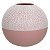 VASO DECOR CERAMICA TERRACOTA 16CMX18CM FLORARTE - Imagem 1