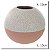 VASO DECOR CERAMICA TERRACOTA 12CMX13CM FLORARTE - Imagem 3